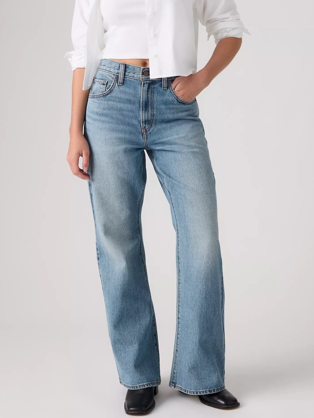 NWT Levi’s Cinch Baggy Flare Jeans